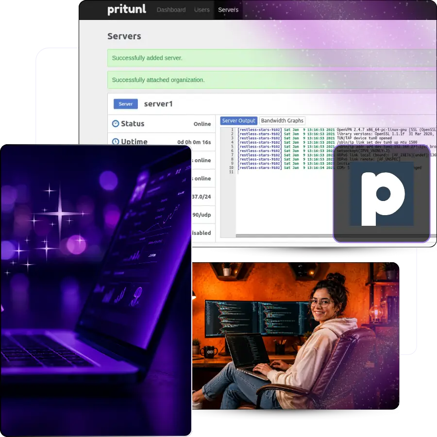 Pritunl VPS hosting - A team VPN with real user accounts